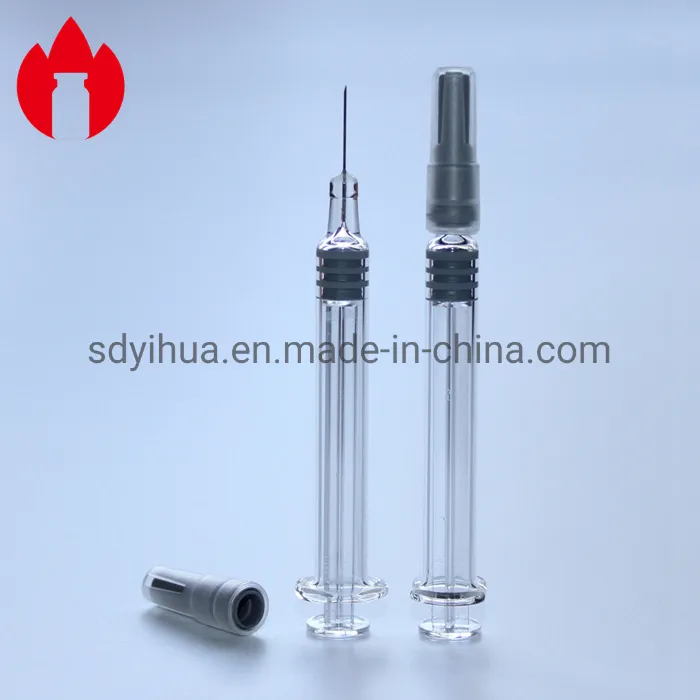 1cc 1ml Glass Syringe with Needle Wholesale