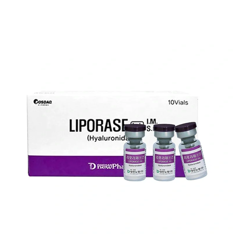 2021 Hot-Selling Product Liporase Is Used for Facial Skin Hyaluronidase Injection to Remove Filler Korean Lipase Hyaluronidase