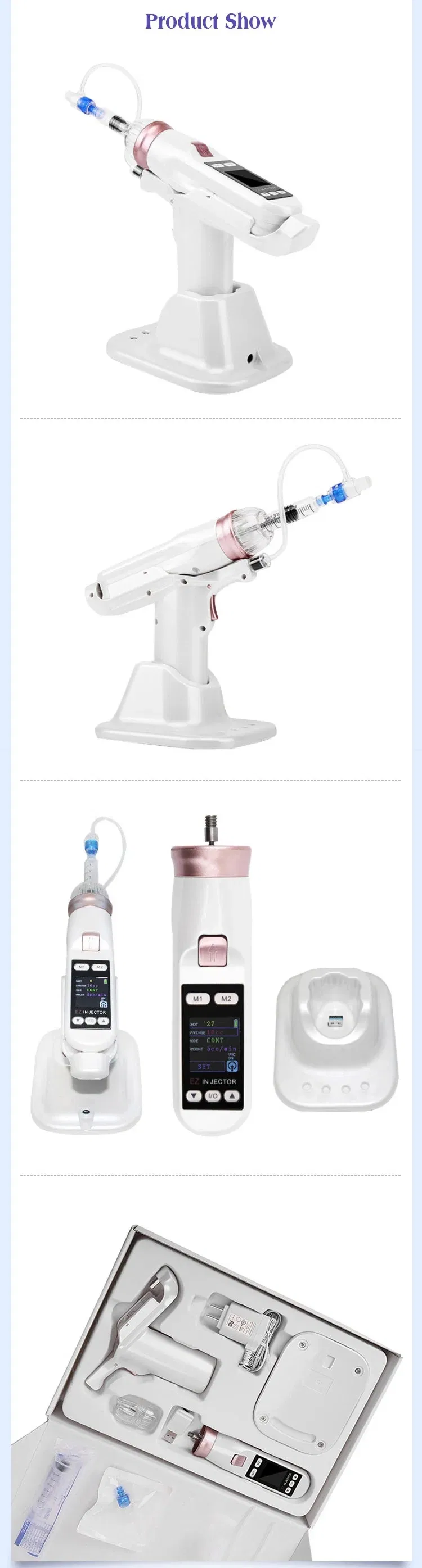 2021 New Portable Needle Free Injection Mesotherapy Gun No Needle Mesogun Injector Meso Gun Machine
