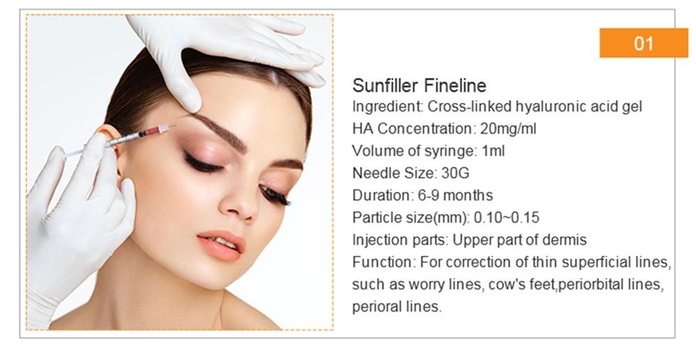 2ml Deep High Quality Hyaluronic Acid Dermal Injection Nose Chin Filler