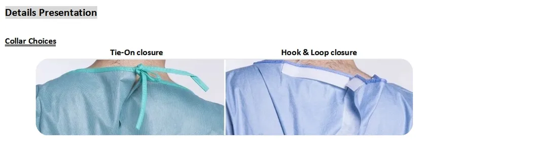 45GSM Medical Gown Protective Sterile Surgical Gown