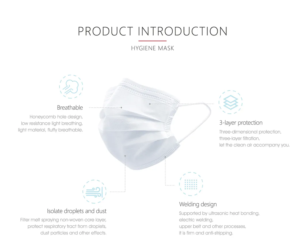 Baby Masks Disposable Facial Mask Safety Products Breathable Mask Protective Masks