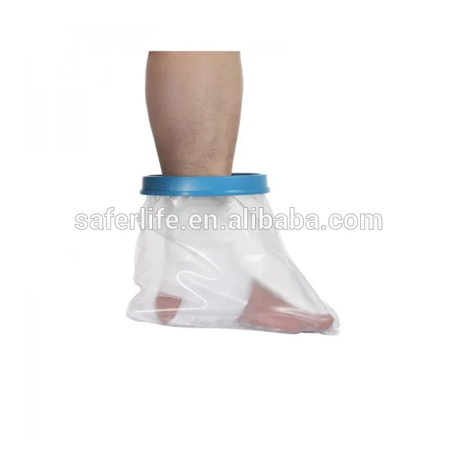 Bandage Protector Wound Injury Care Waterproof Cast Cover for Adult Leg