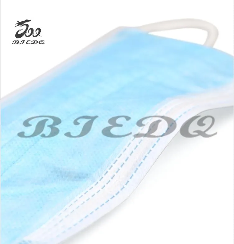 Bfe 98% Qualified 3-Ply Single Use Medical Face Mask with Ear Loop