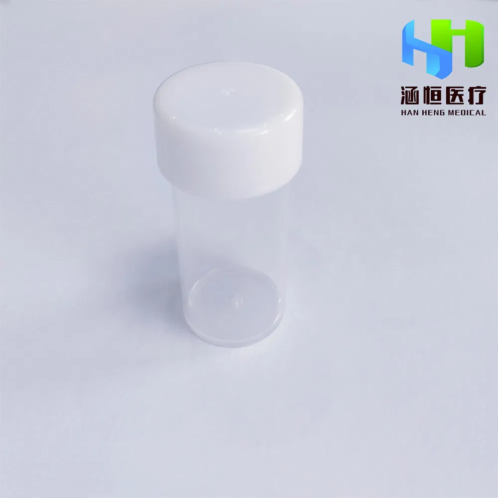 CE Approved Lab Plastic Bottom Centrifuge Tube 20ml with Screw Cap