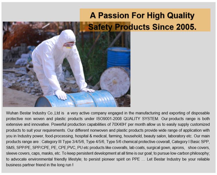 CE Certified Medical Economical Nonwoven Spp Clip Cap