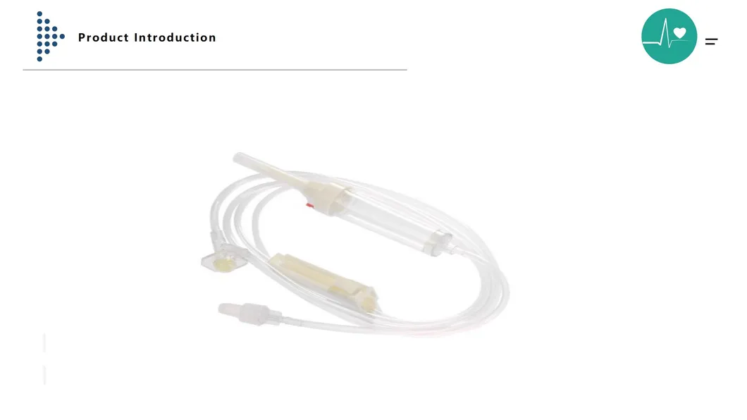 CE ISO Approved 12ml Disposable Infusion Set with Y Injection Site