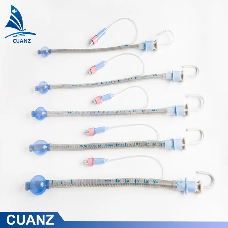 Chinese Seller of Endotracheal Tubes Reinforced Ett Cuffed Disposable