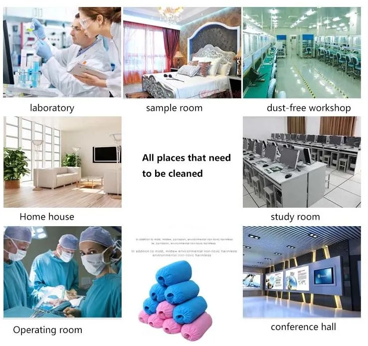 Chinese Suppliers 100% PP Nonwoven Fabric Disposable Work Shoe Cover Ce GB15979 Made by Machine or Hand Strong-Minded Thinking Procedure Injected