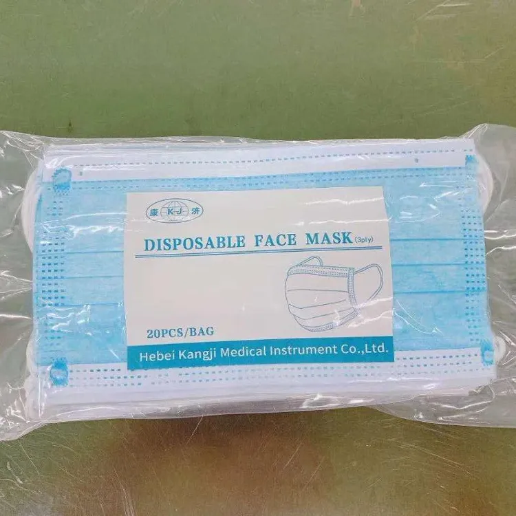 Comfortable 3 Ply Disposable Civilian/Medical Mask