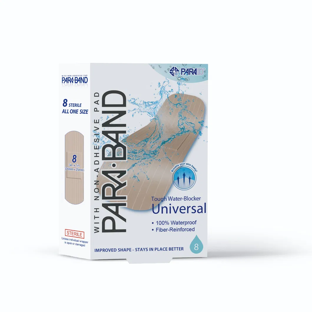 Complexional PU Tough Water-Blocker Universal Adhesive Bandage Strips (PA-1122)