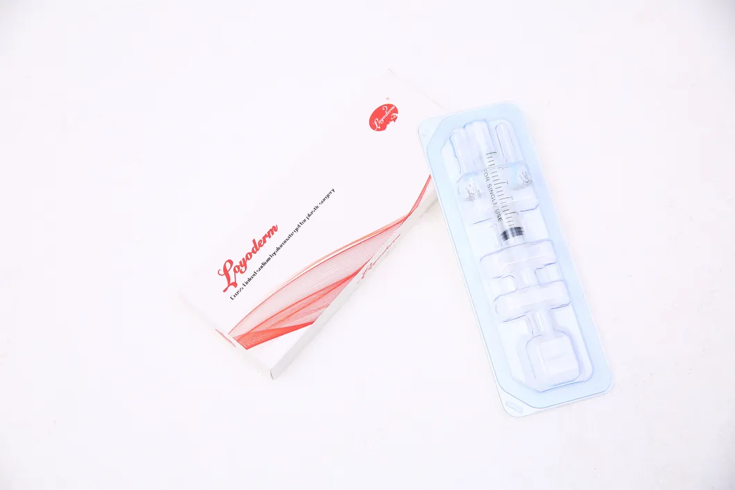 Cross-Linked Injectable Hyaluronic Acid Facial 2ml Deep Dermal Filler for Face Sharpe