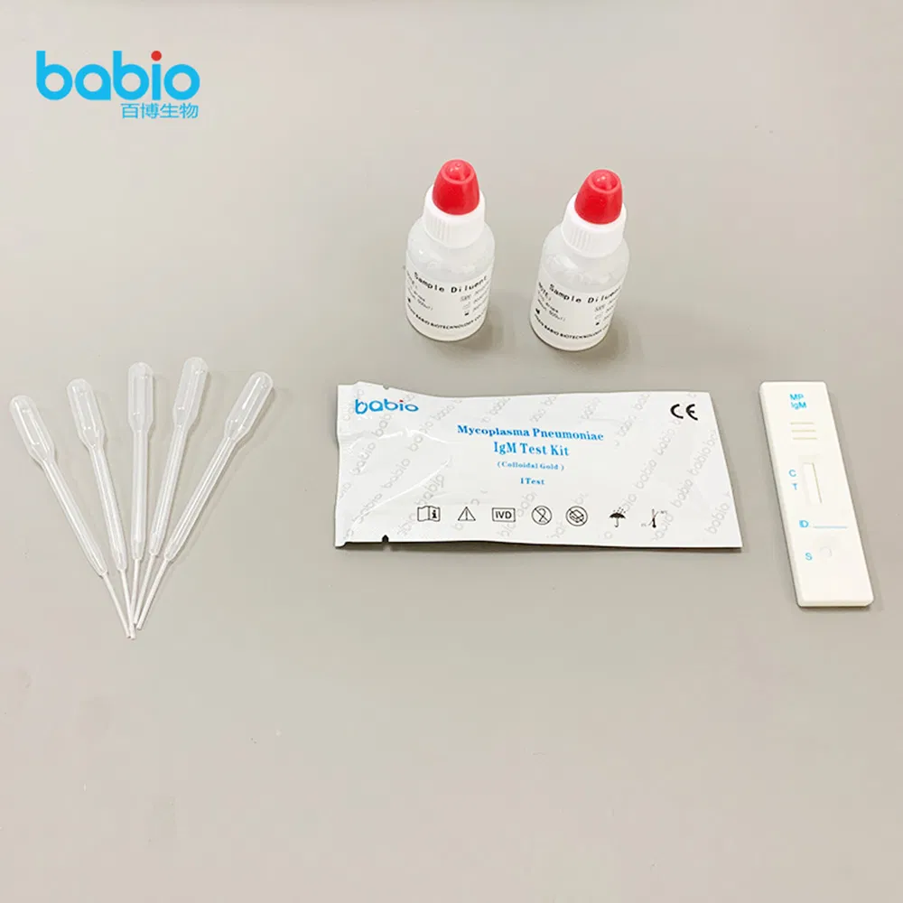 Customize Packing Mycoplasma Manufacturer Mass Production Sales Pneumoniae Igm Test Kit