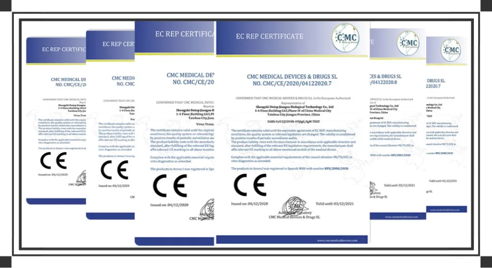 Diagnostic Detection Igg/Igm One Step Antibody Rapid Test Kit