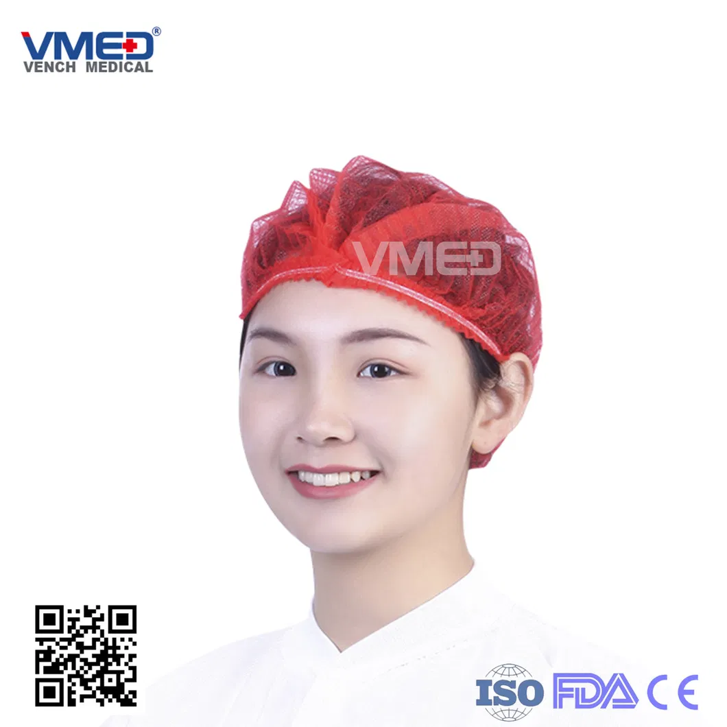 Dipsosable Head Wear Mob/Clip Cap for Hospital