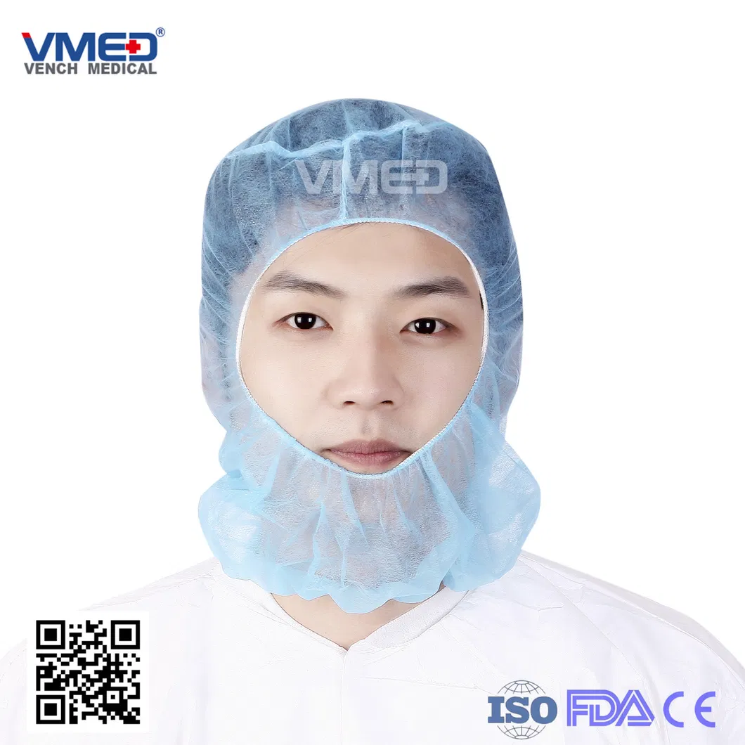 Dipsosable Head Wear Mob/Clip Cap for Hospital