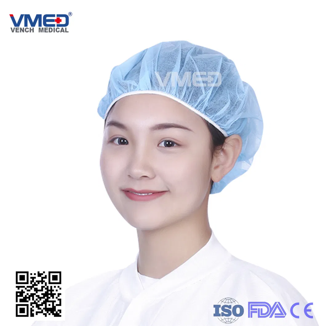 Dipsosable Head Wear Mob/Clip Cap for Hospital
