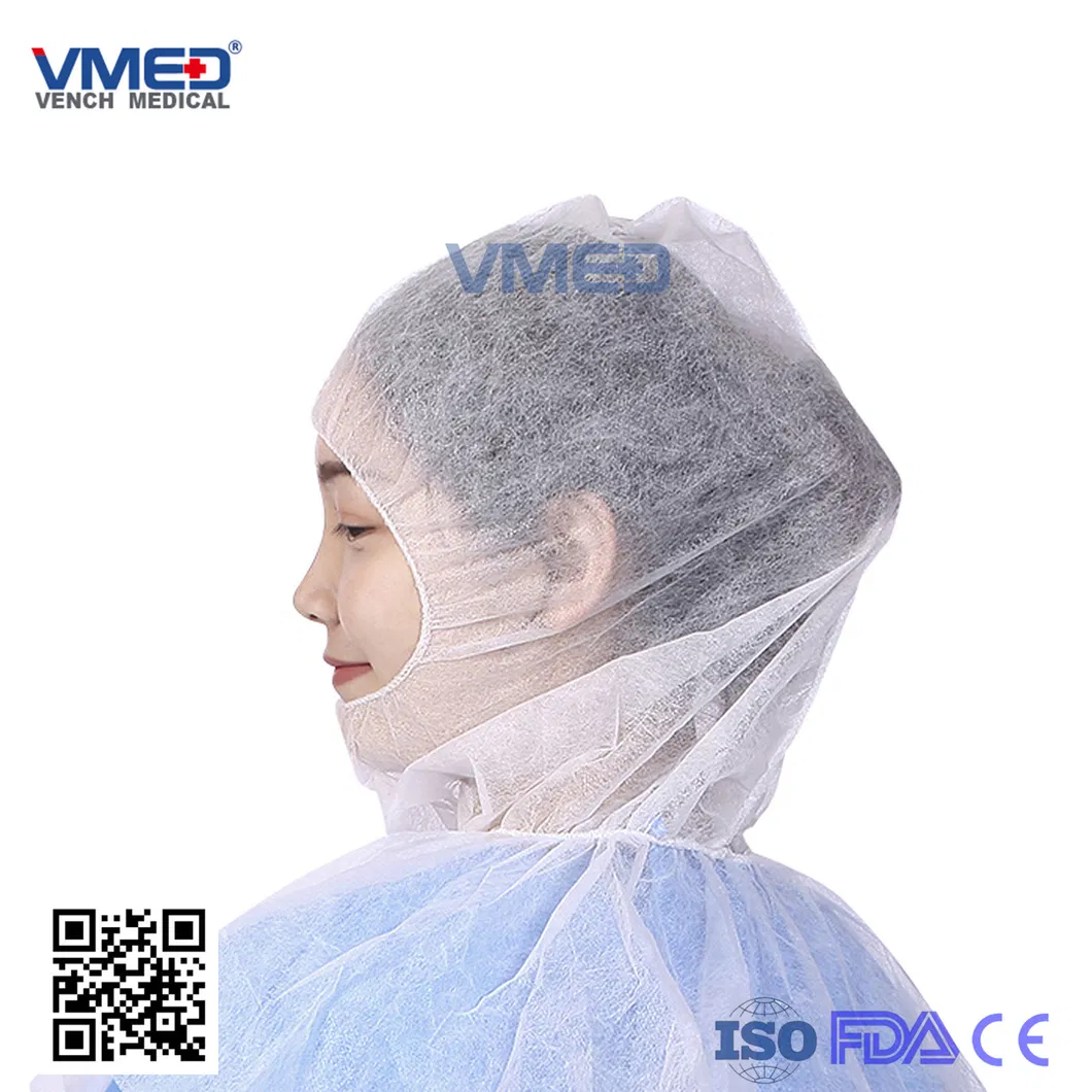 Dipsosable Head Wear Mob/Clip Cap for Hospital
