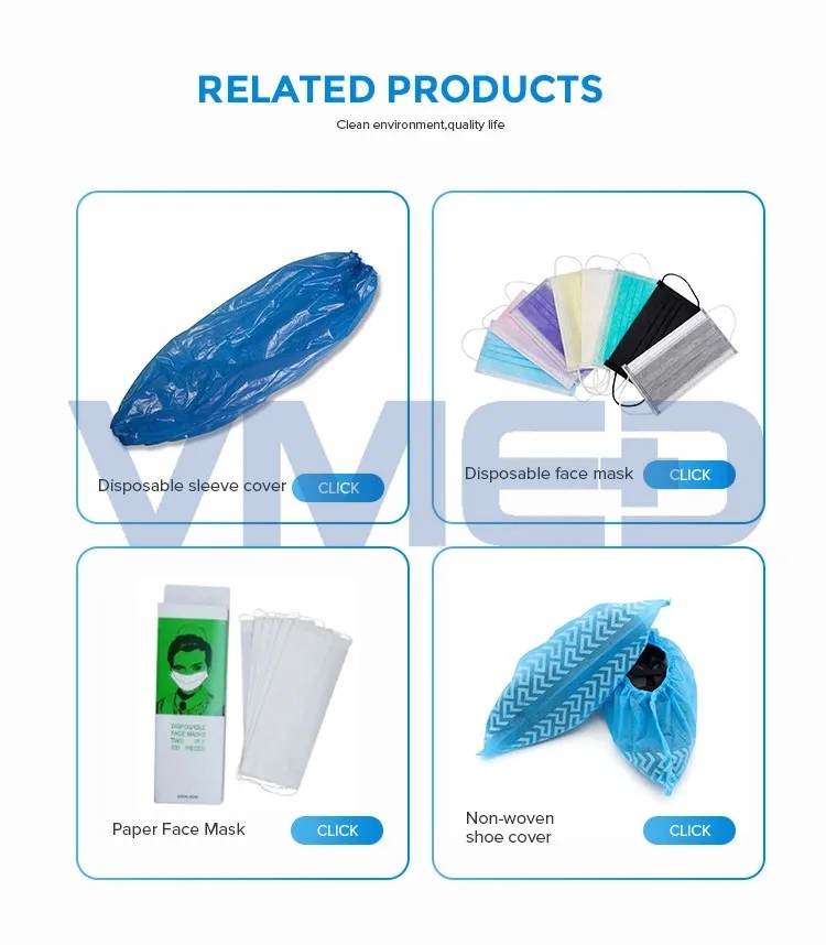 Dipsosable Head Wear Mob/Clip Cap for Hospital