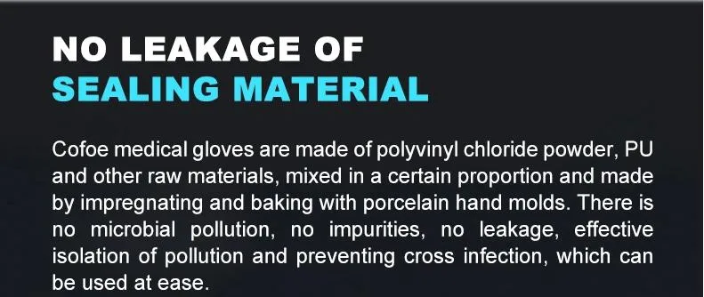Disposable Gloves Powder Free PVC Vinyl Gloves Examination Gloves