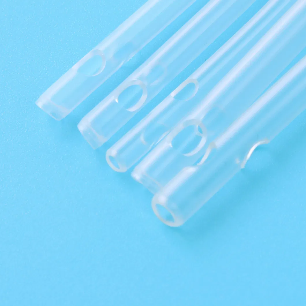 Disposable High Quality Clear PVC Anal Enema Rectal Tube ISO13485 CE FDA