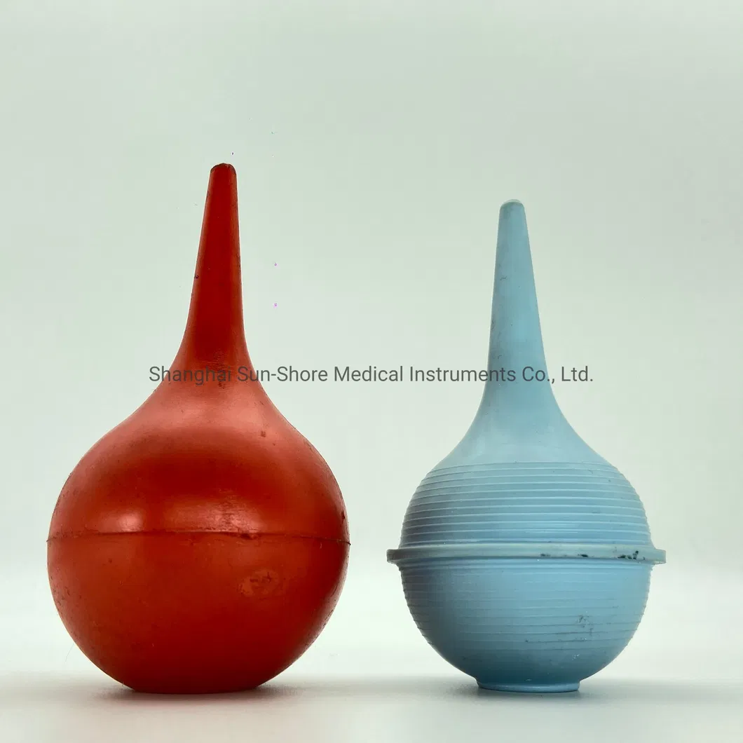 Disposable Medical Rubber Ear Ulcer Bulb or Ear cleaning Syringe