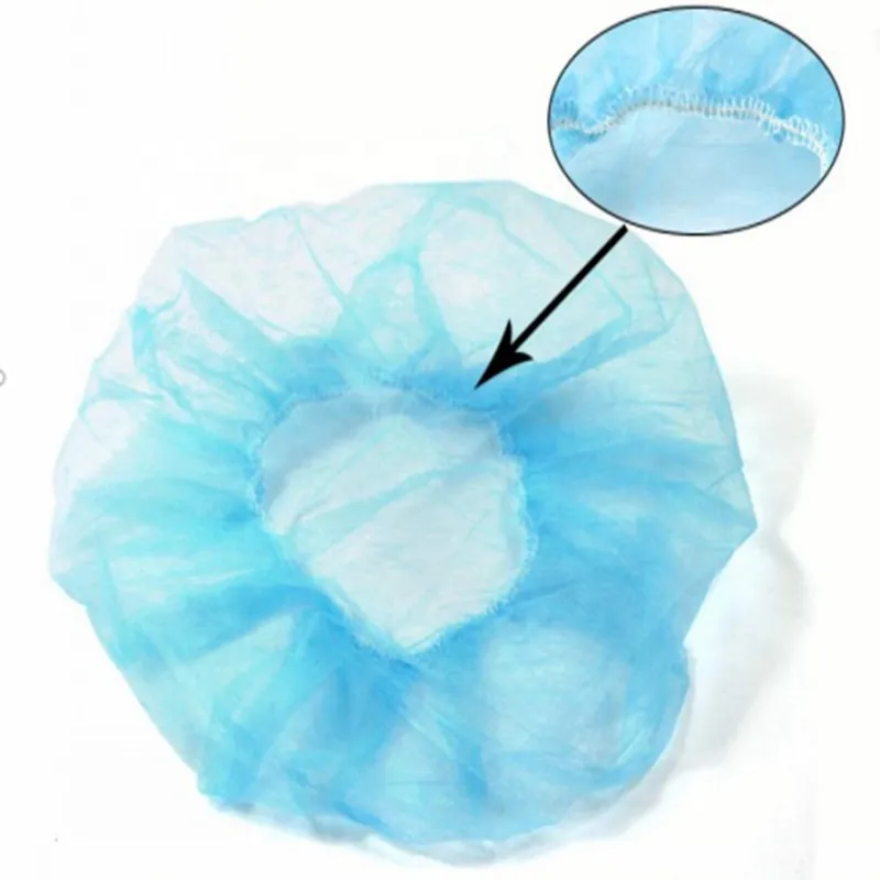Disposable Non-Woven Round/Bouffant/Mob/Clip Cap for Food Industry