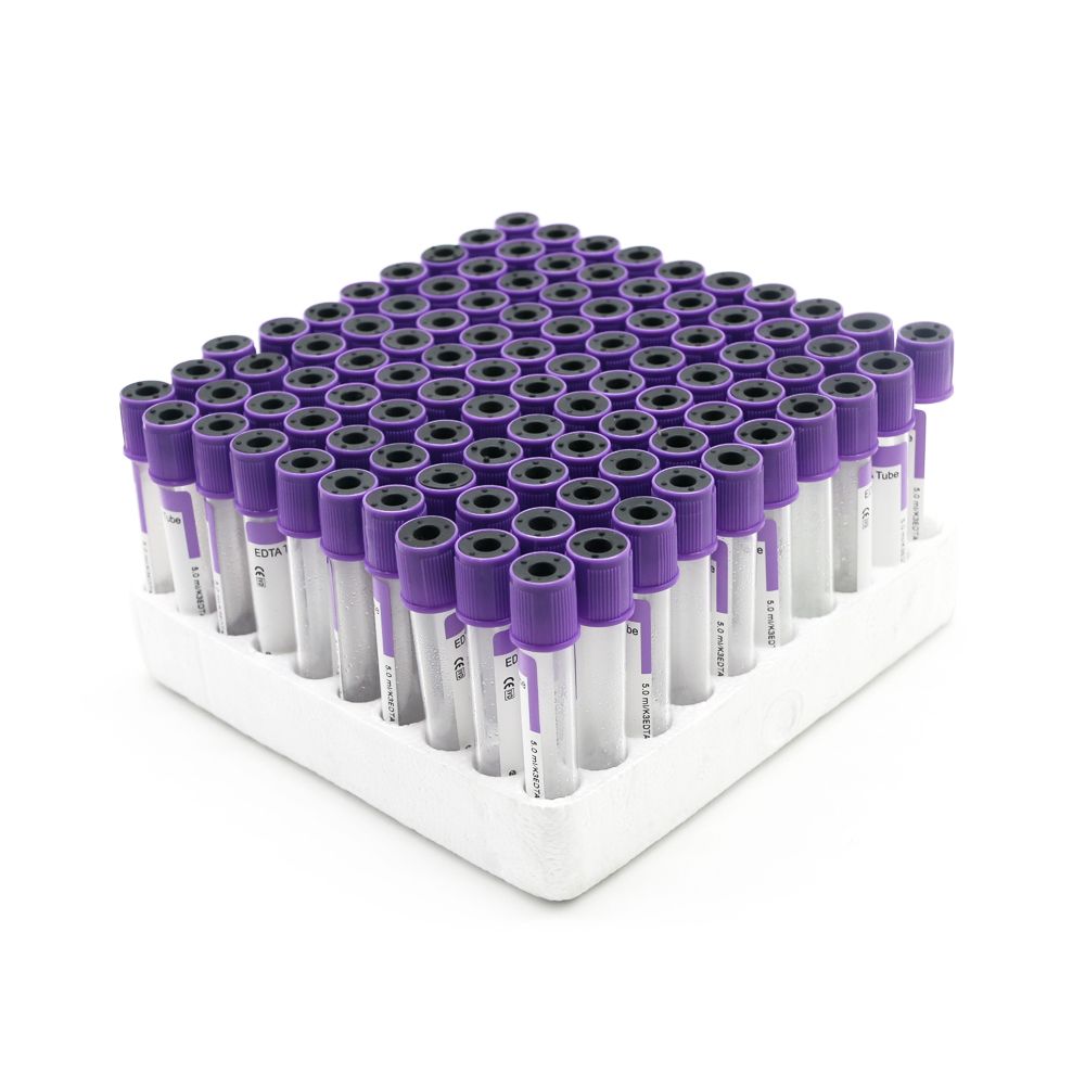 Disposable Pet EDTA K2/K3 Vacuum Blood Collection Tube