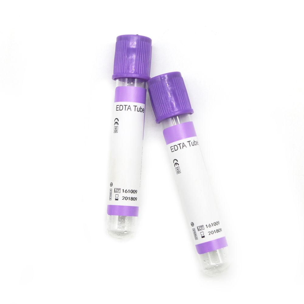 Disposable Pet EDTA K2/K3 Vacuum Blood Collection Tube