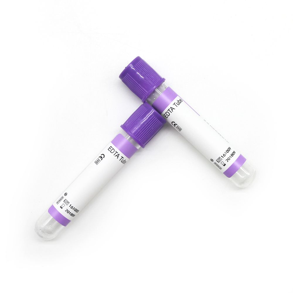 Disposable Pet EDTA K2/K3 Vacuum Blood Collection Tube