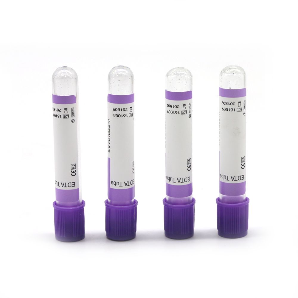 Disposable Pet EDTA K2/K3 Vacuum Blood Collection Tube