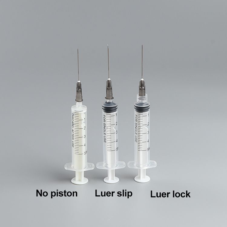 Disposable Plastic Empty Luer Lock/Slip Integra Medical 5ml Syringe with Needle