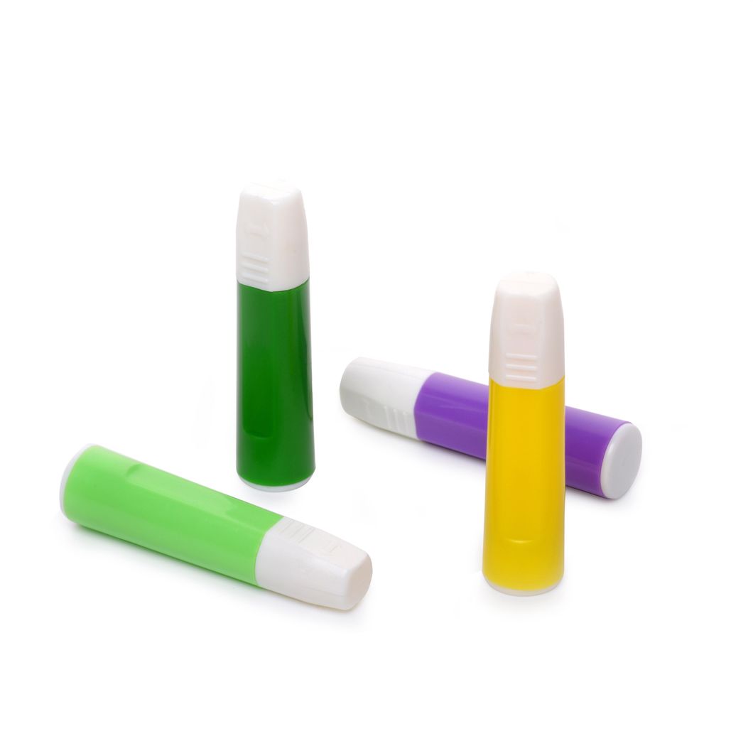 Disposable Sterile Blood Lancet Disposable Sterilie Twist Blood Lancet with Safety Cap and Tri-Bevel Nedle Tip