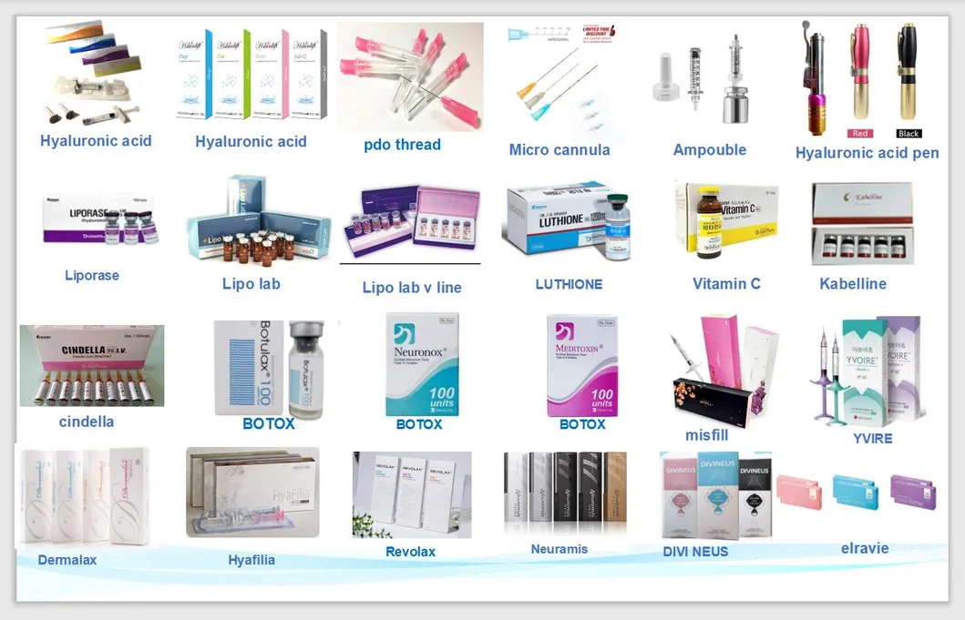 Elravie Hyaluronic Acid Korean Brand Skin Filler 1ml Low Price Wholesale