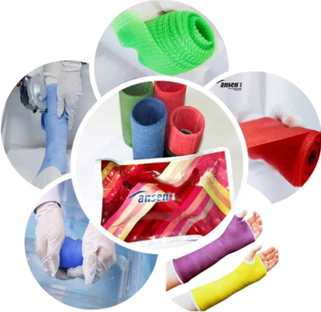 Factory Price Medical Plaster of Paris Bandage Synthetic Casting Tape