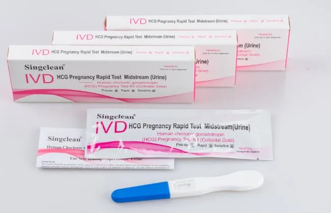 Factory Price Wholesale One Step HCG Midstream Pregnancy Test Midstream/Pen