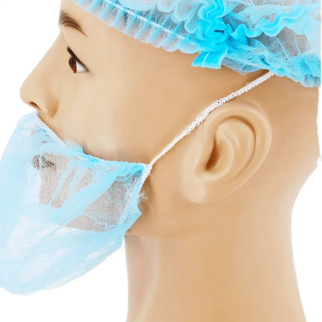 Factory Wholesale Dust Disposable Non-Woven Cheap Beard Cover