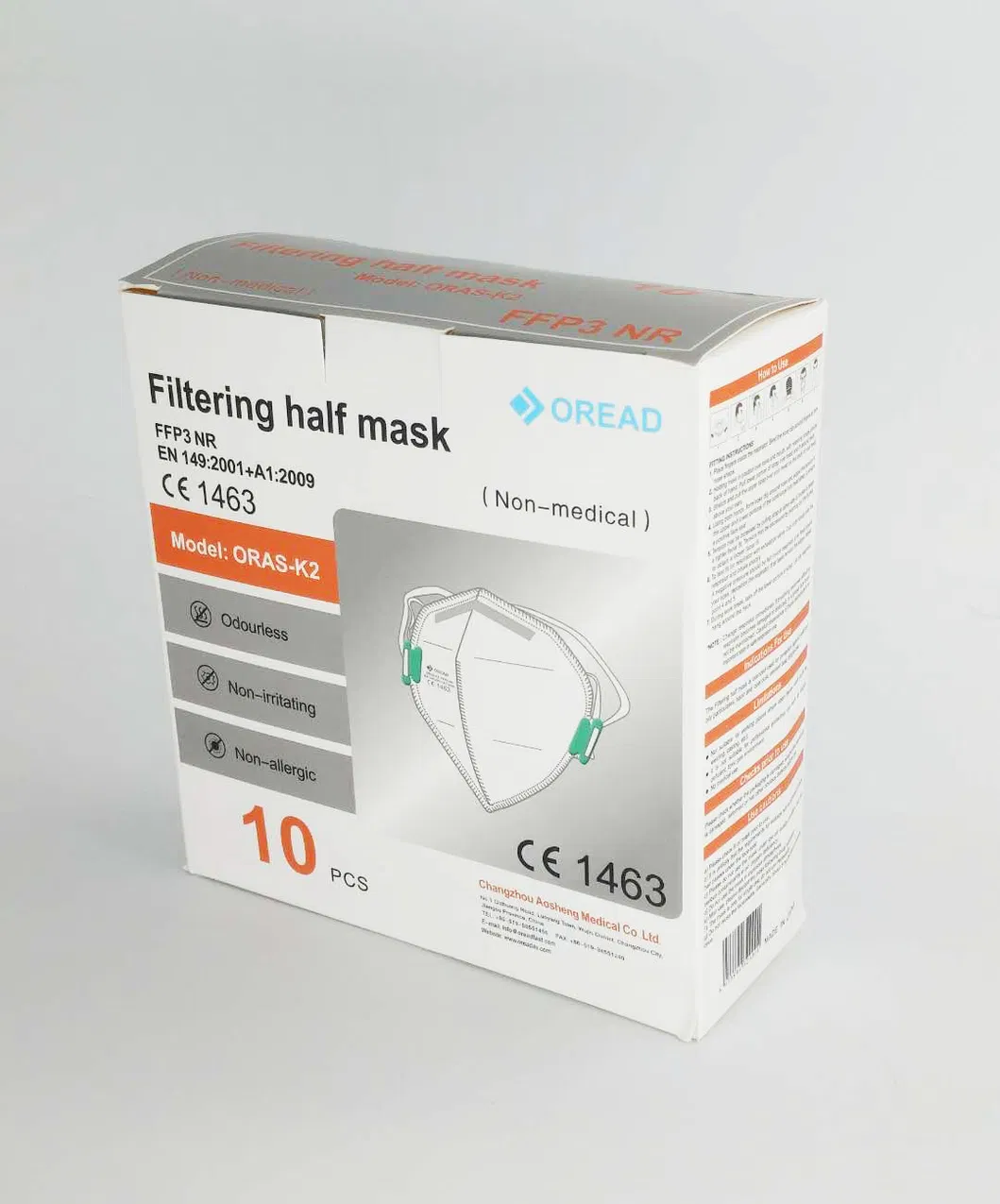 FFP3 Mask/Head Mounted FFP3/FFP3 Face Mask/Face Mask FFP3