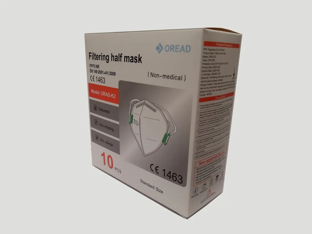 FFP3 Mask Withoutvalve/ FFP3 Face Mask Without Valve/FFP3 Mask