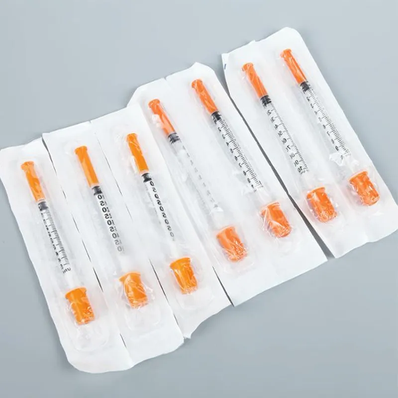 Health Medical Care Free Sample Disposable Insulin Syringe