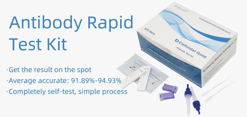 Hot Sale 20 Set/Box Antibody Igg Igm Rapid Test Kid Antibodies Detection Reagent Testing Kit Self Test
