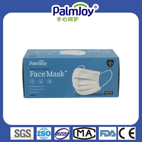 Hot Sale Medical Face Mask 50 PCS 3plys Protective Medical Care Disposable Mask