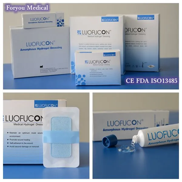 Hydrogel Dressing Advanced Medical Dressing Amorphous Hydrogel Dressing