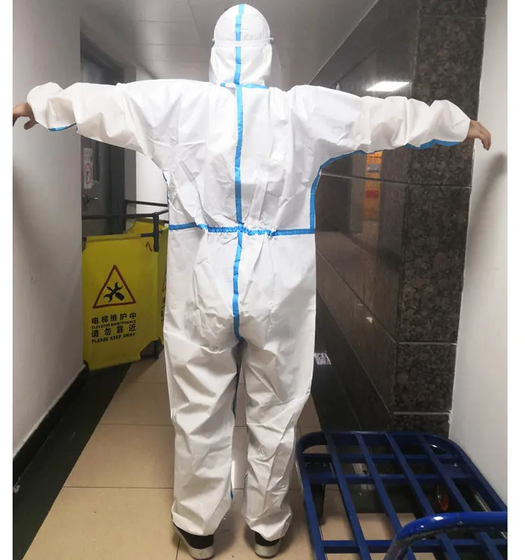 in Stock Professional Medical Disposable Protective Clothing Disposable Isolation Gowns Protection