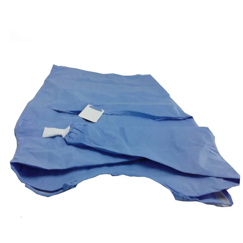 Level 1 Sterile Non Woven SMS Surgical Gown Sterile Waterproof SMS Disposable