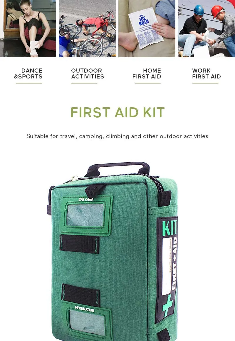 Lockable First Aid Box Security Lock Medicine Storage Box with Portable Handle