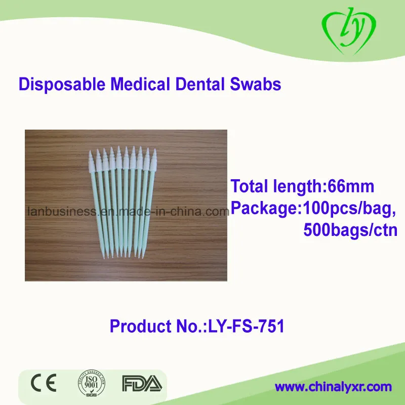 Ly-PS-766 Disposable Medical Dental Swabs/Polyester Swabs