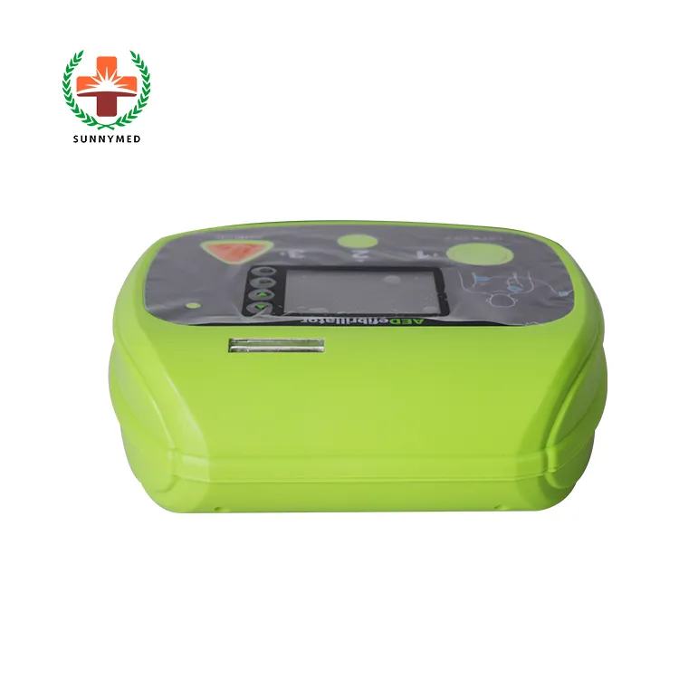 Medical Aed Sy-C025p Cardiology Defibrillator Machine with LCD Screen