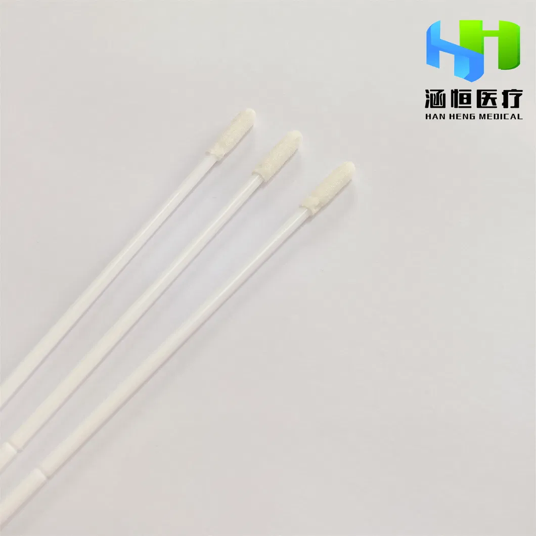 Medical Factory Disposable Lab Test Genetic Testing Sterile Home Oral Specimen Collection Sponge Swab Kit for Hospital