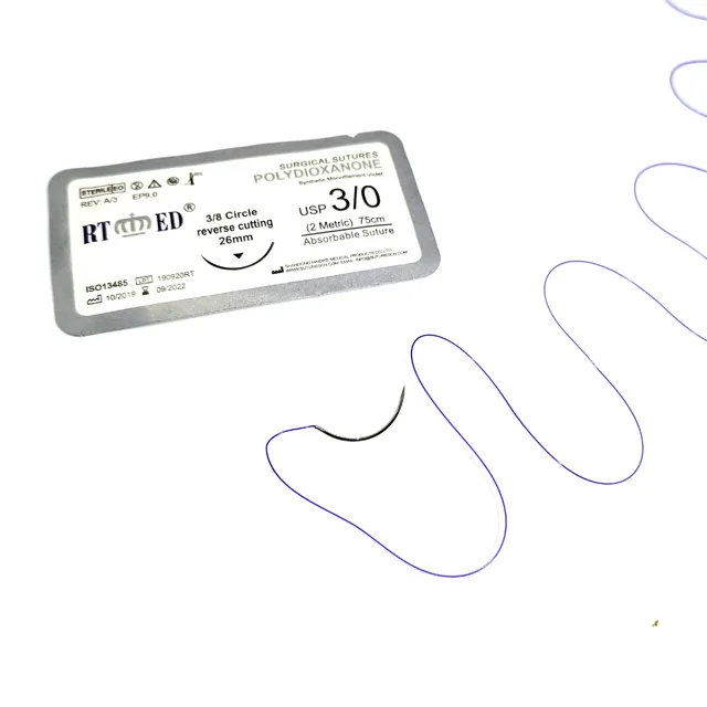 Medical Needle 420/304 Stainless Steel 1/2, 3/8, Circle, Round Bodied/Cutting/Reverse Cutting/Taper Cutting/Spatula